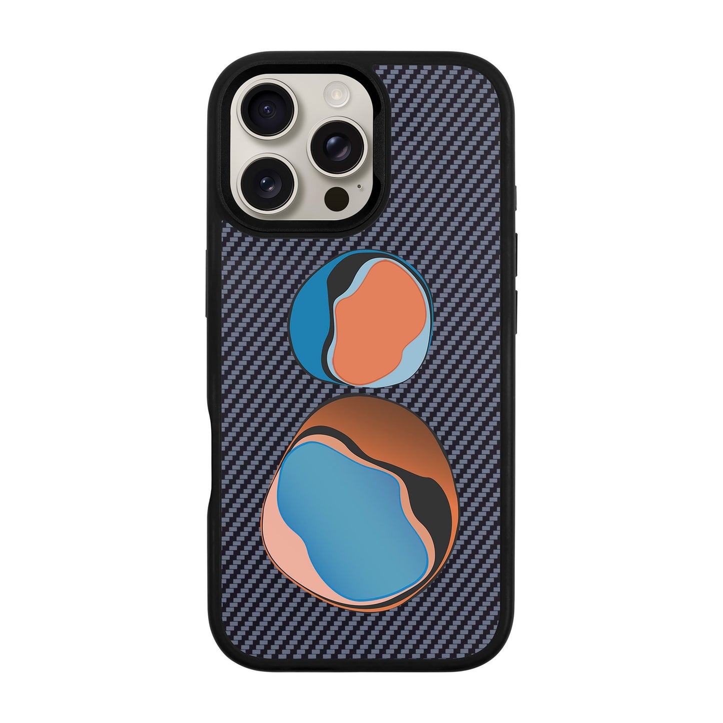 LOOKING FOR GEMS-iPhone 16 Pro Max Plaid Kılıf MagSafe Özellikli
