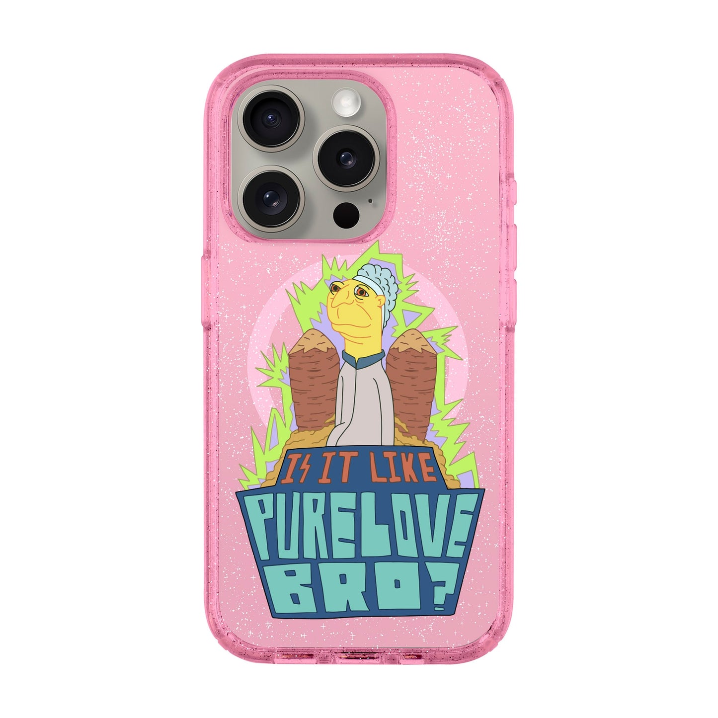 PURE LOVE-iPhone 15 Pro Shiny Kılıf MagSafe Özellikli
