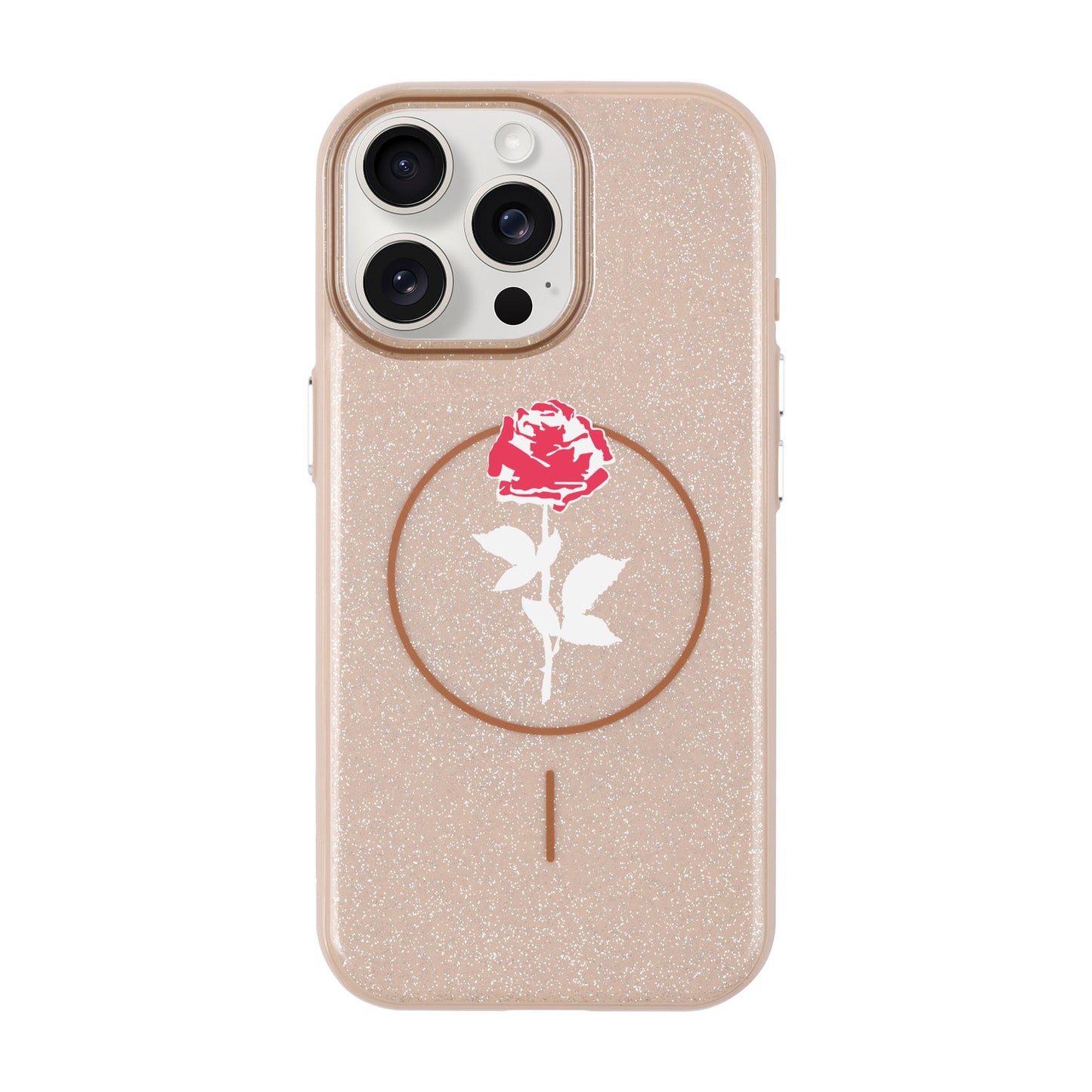 NATUREL ROSE-iPhone 15 Pro Max Radiant Kılıf MagSafe Özellikli