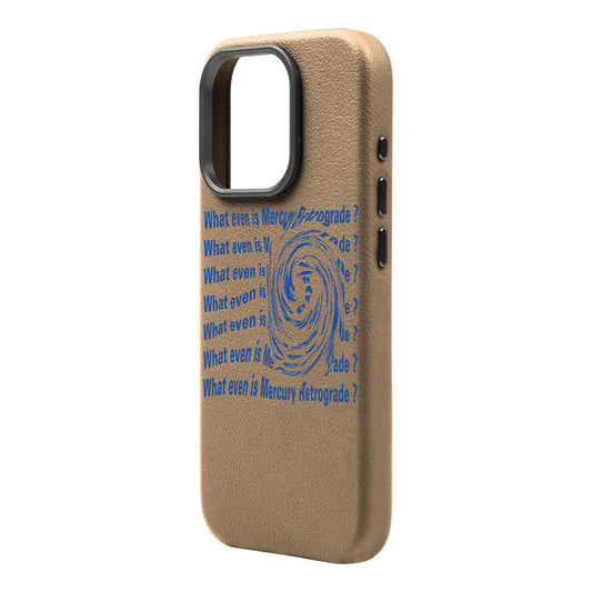 MERCURY-Leather Premium Kılıf MagSafe Özellikli - iPhone 16 Pro Max