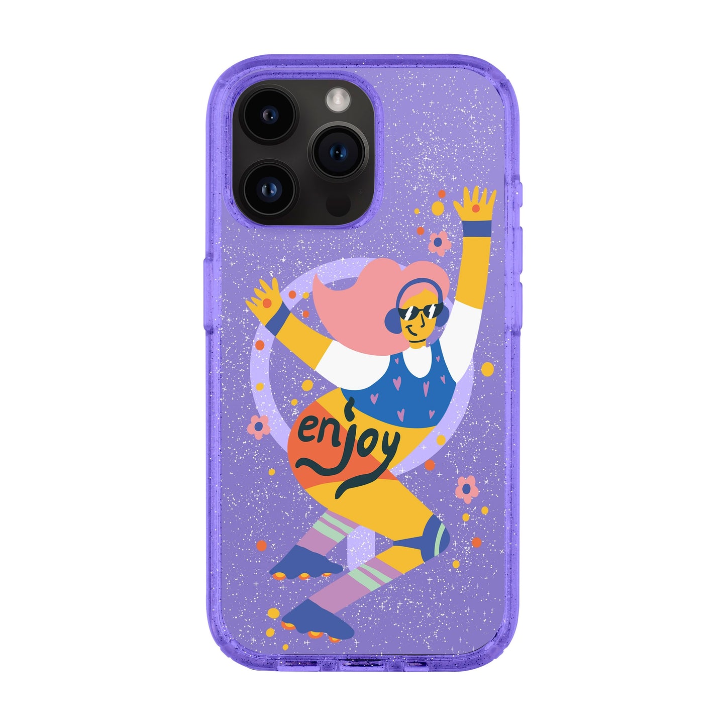 ENJOY-iPhone 14 Pro Max Shiny Kılıf MagSafe Özellikli