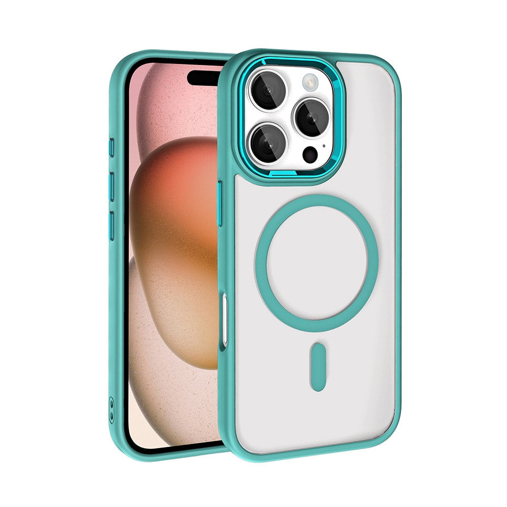 NEW-iPhone 16 Pro Max Hyaline Kılıf MagSafe Özellikli