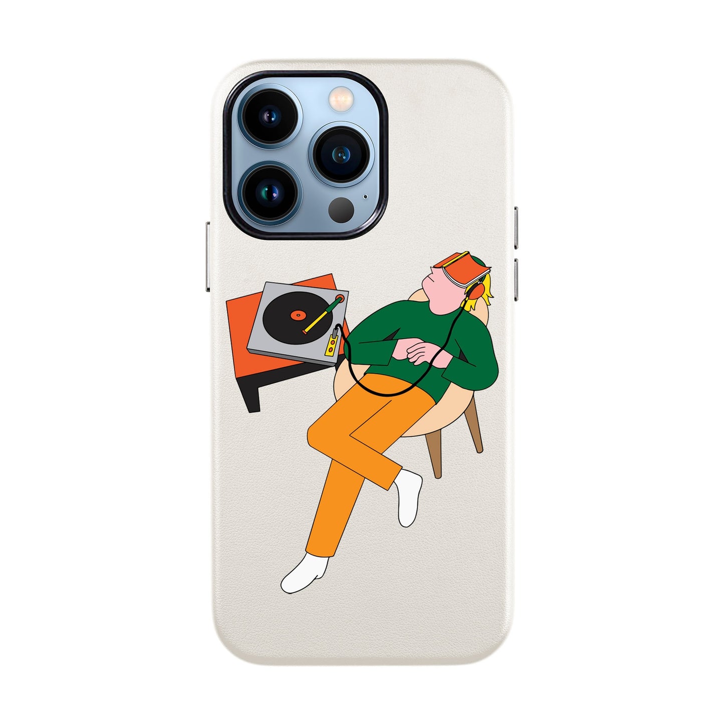 LAZY SUNDAY AFTERNOON-iPhone 13 Mini Leather Kılıf