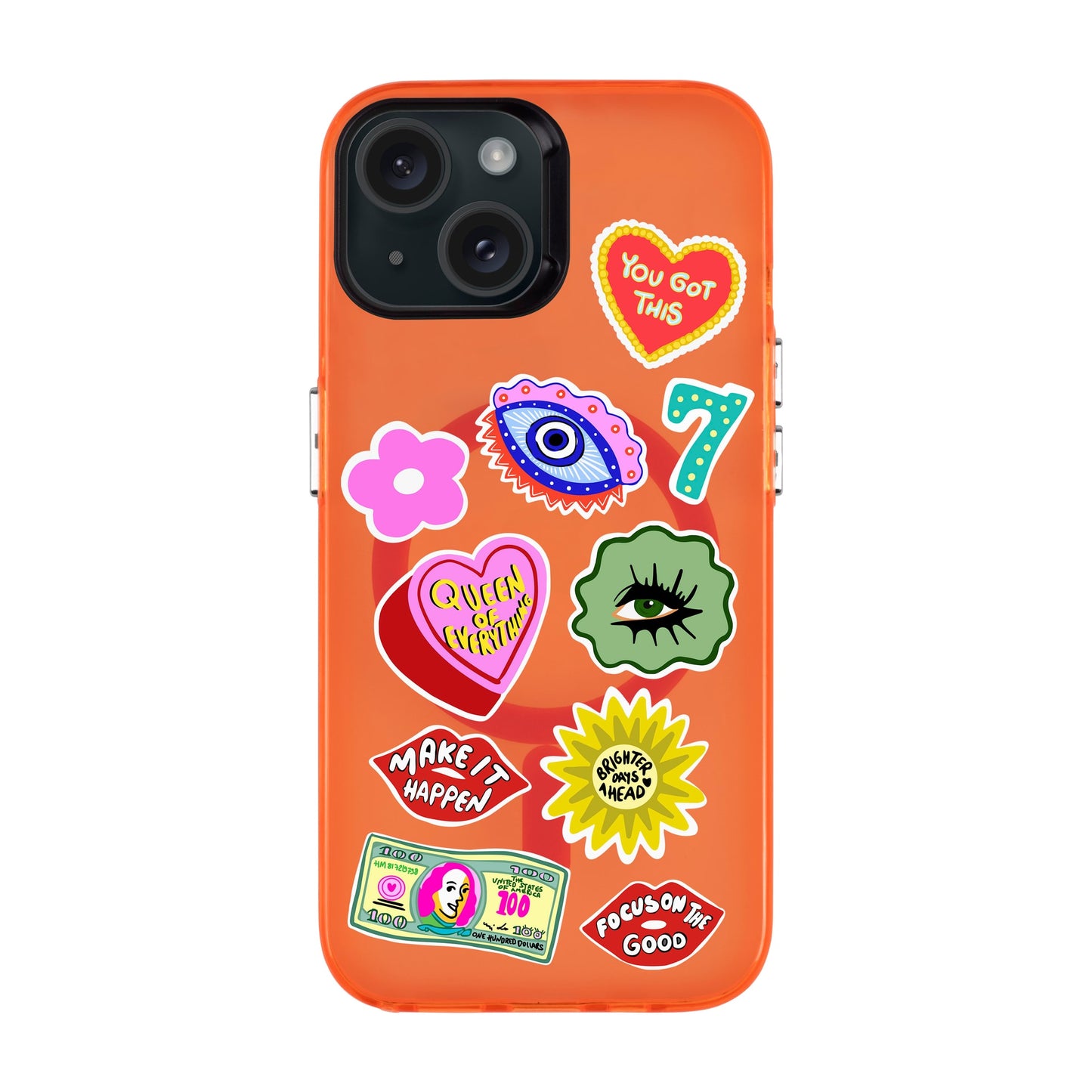 HM STICKERS-iPhone 15 Hold Kılıf MagSafe Özellikli