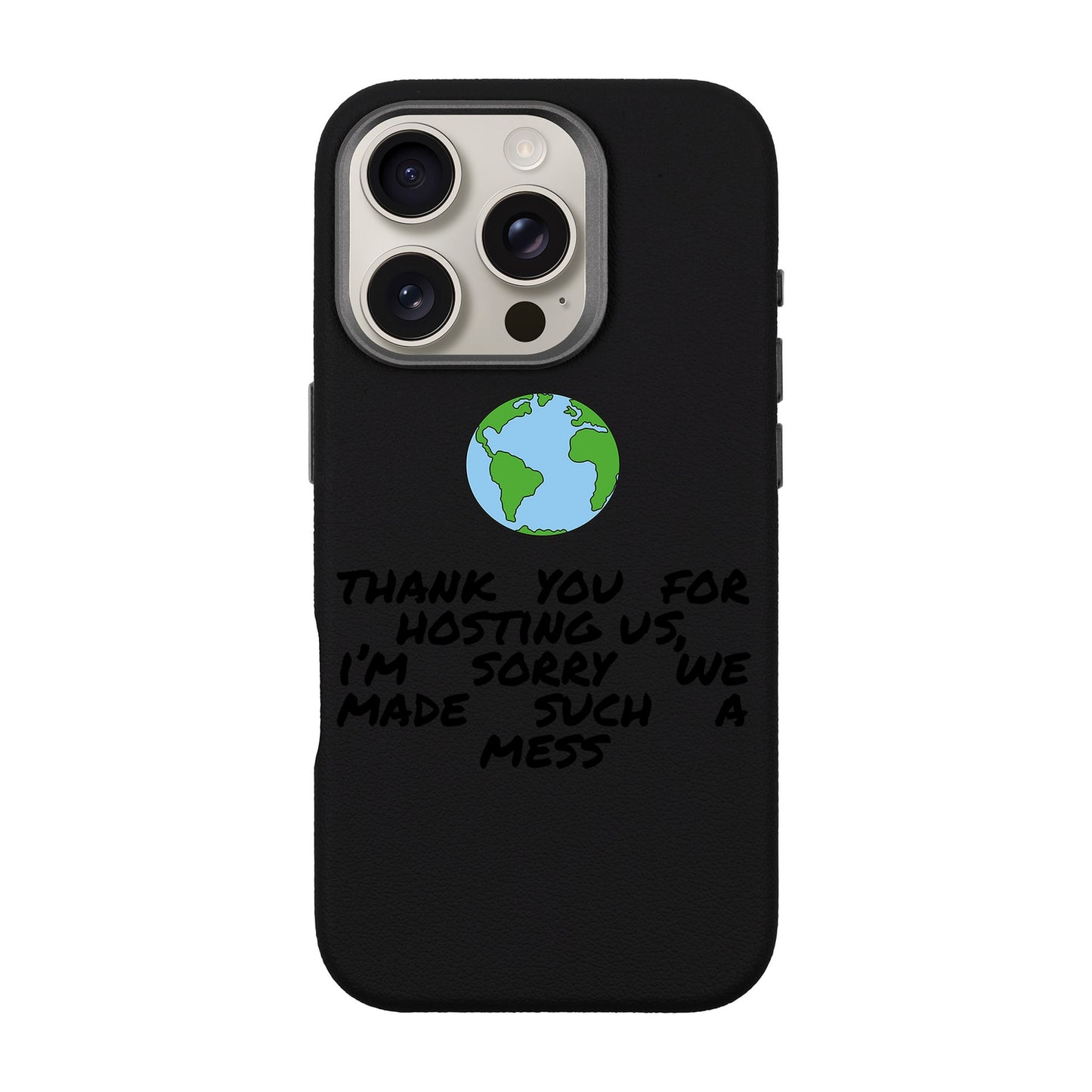 MESS-iPhone 16 Pro Leather Premium Kılıf MagSafe Özellikli