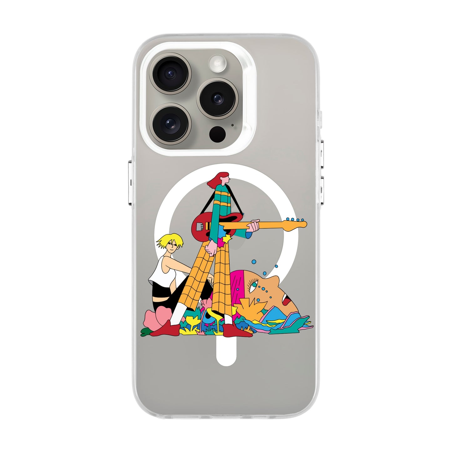 HER BAND-iPhone 15 Pro Hold Kılıf MagSafe Özellikli