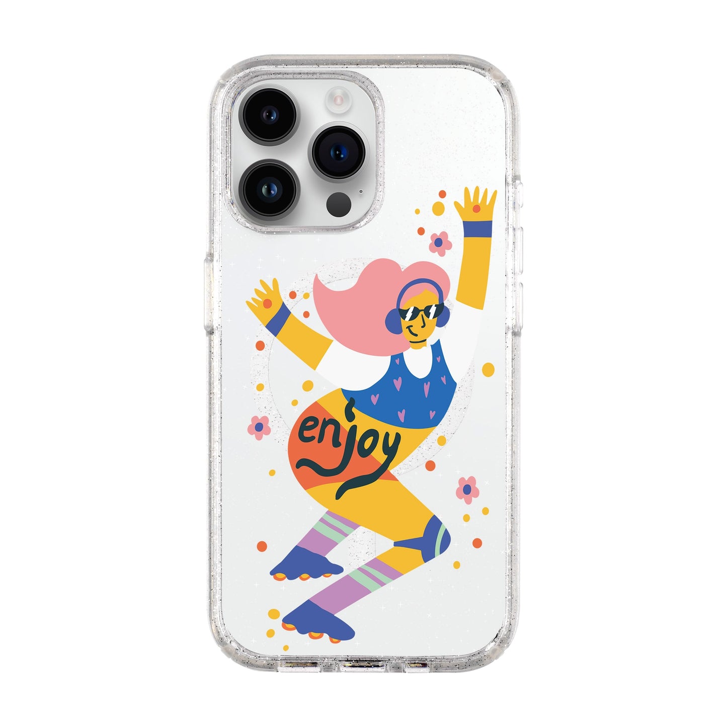 ENJOY-iPhone 14 Pro Max Shiny Kılıf MagSafe Özellikli