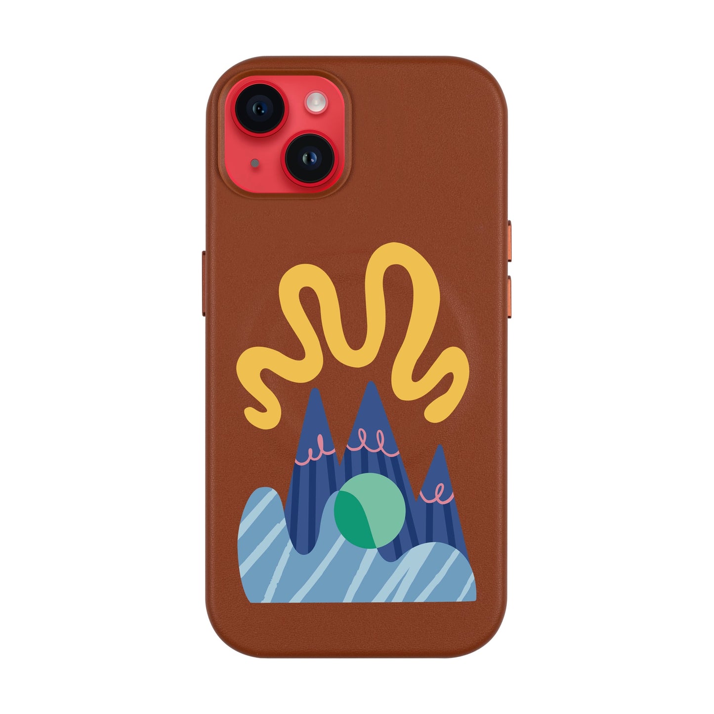 MOUNTAIN-iPhone 14 Plus Leather Kılıf MagSafe Özellikli