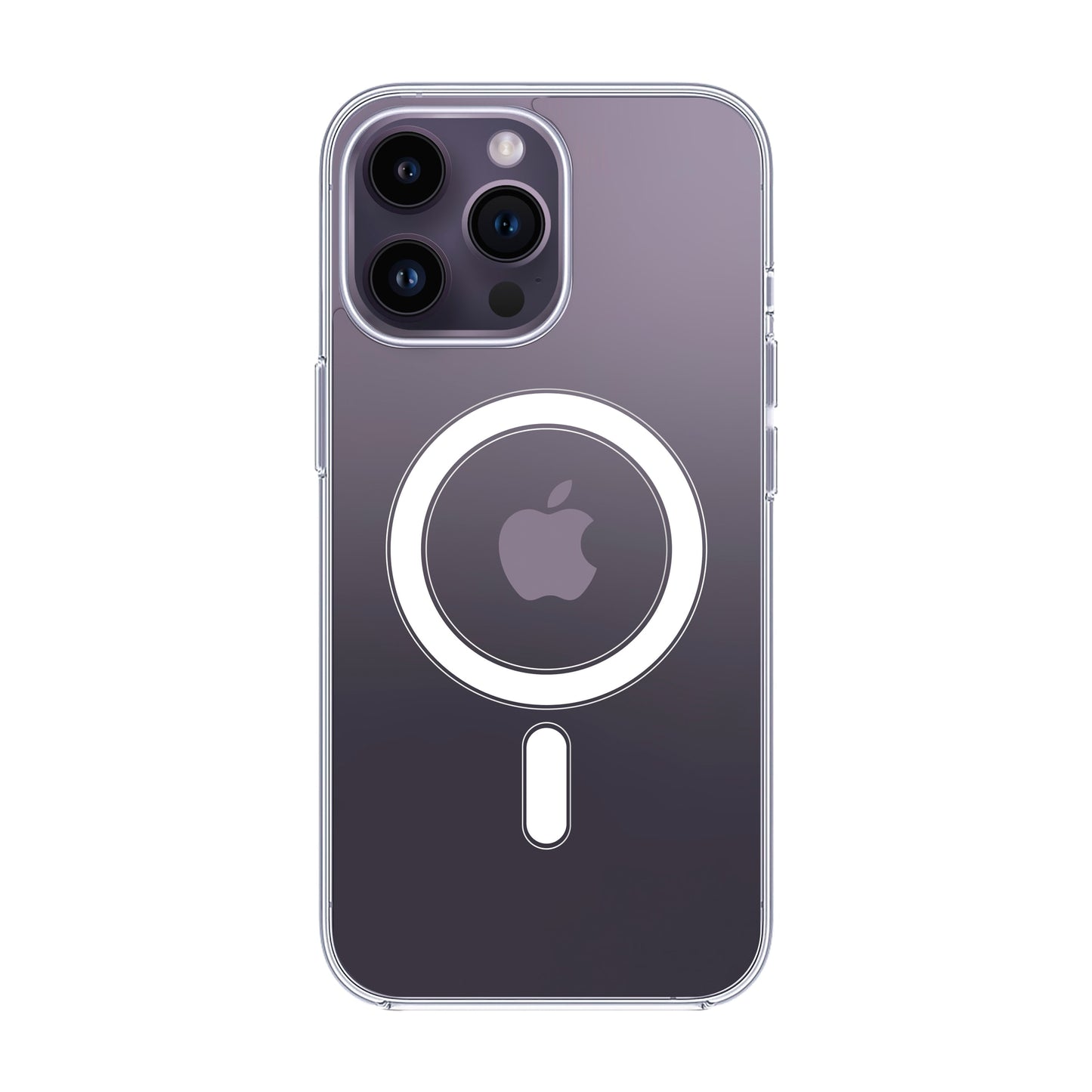 NEW-iPhone 14 Pro Max Solid Kılıf MagSafe Özellikli