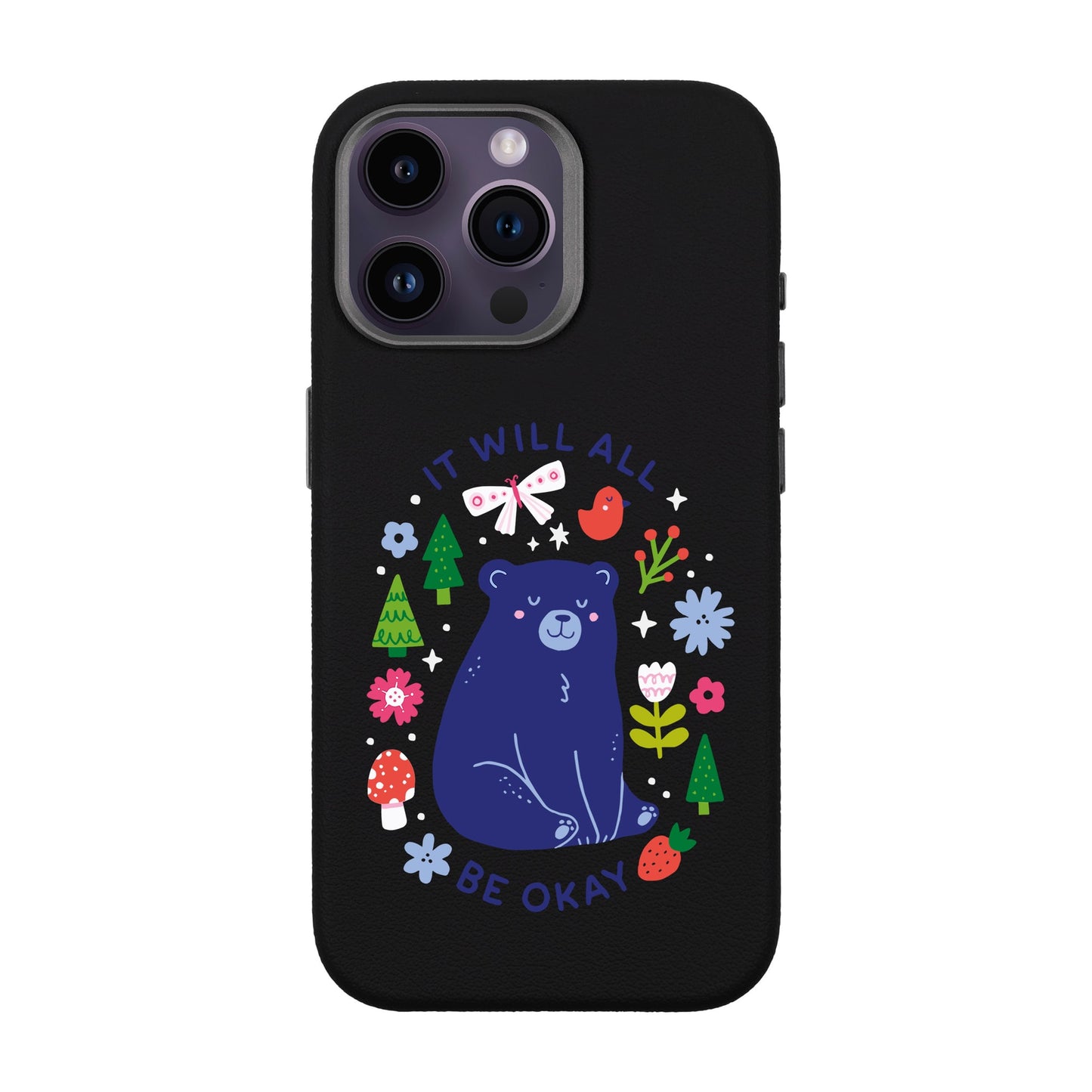 BE OKAY-iPhone 14 Pro Max Leather Premium Kılıf MagSafe Özellikli
