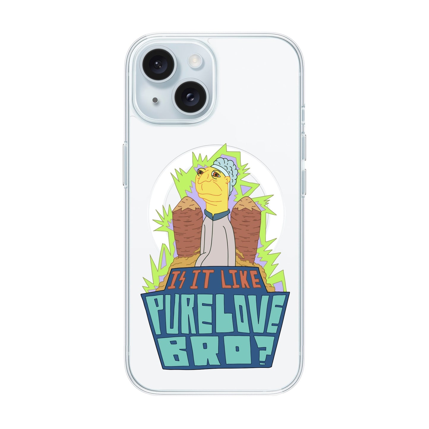 PURE LOVE-iPhone 15 Solid Kılıf MagSafe Özellikli