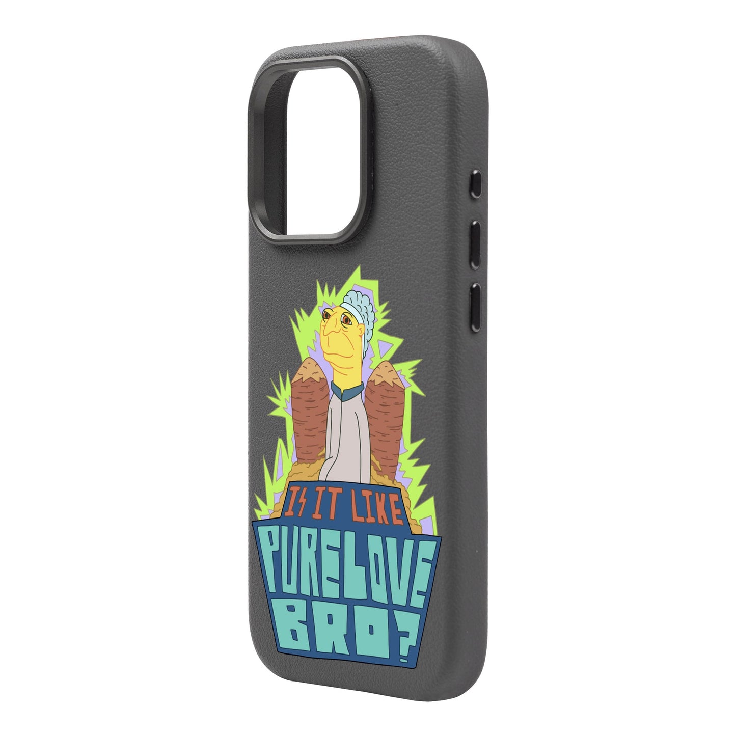 PURE LOVE-iPhone 16 Pro Max Leather Premium Kılıf MagSafe Özellikli