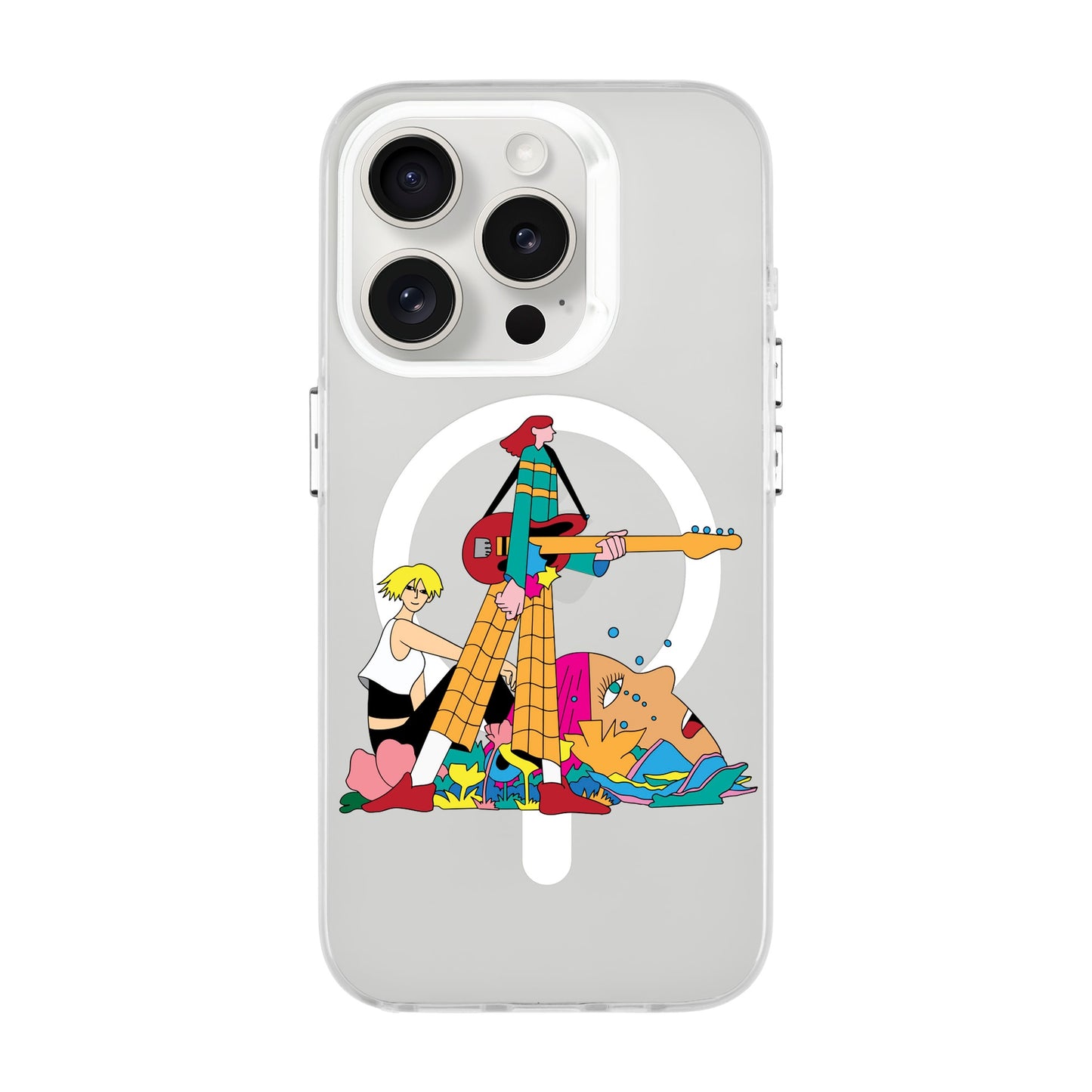 HER BAND-iPhone 15 Pro Hold Kılıf MagSafe Özellikli