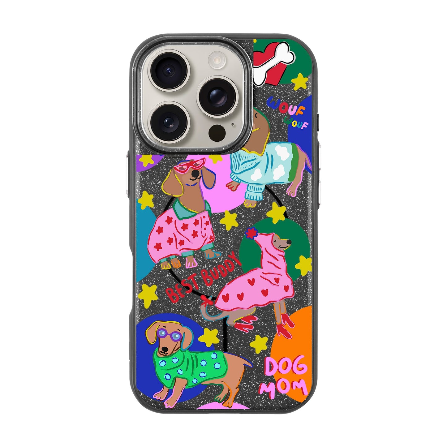 DOG MOM-iPhone 16 Pro Radiant Kılıf MagSafe Özellikli