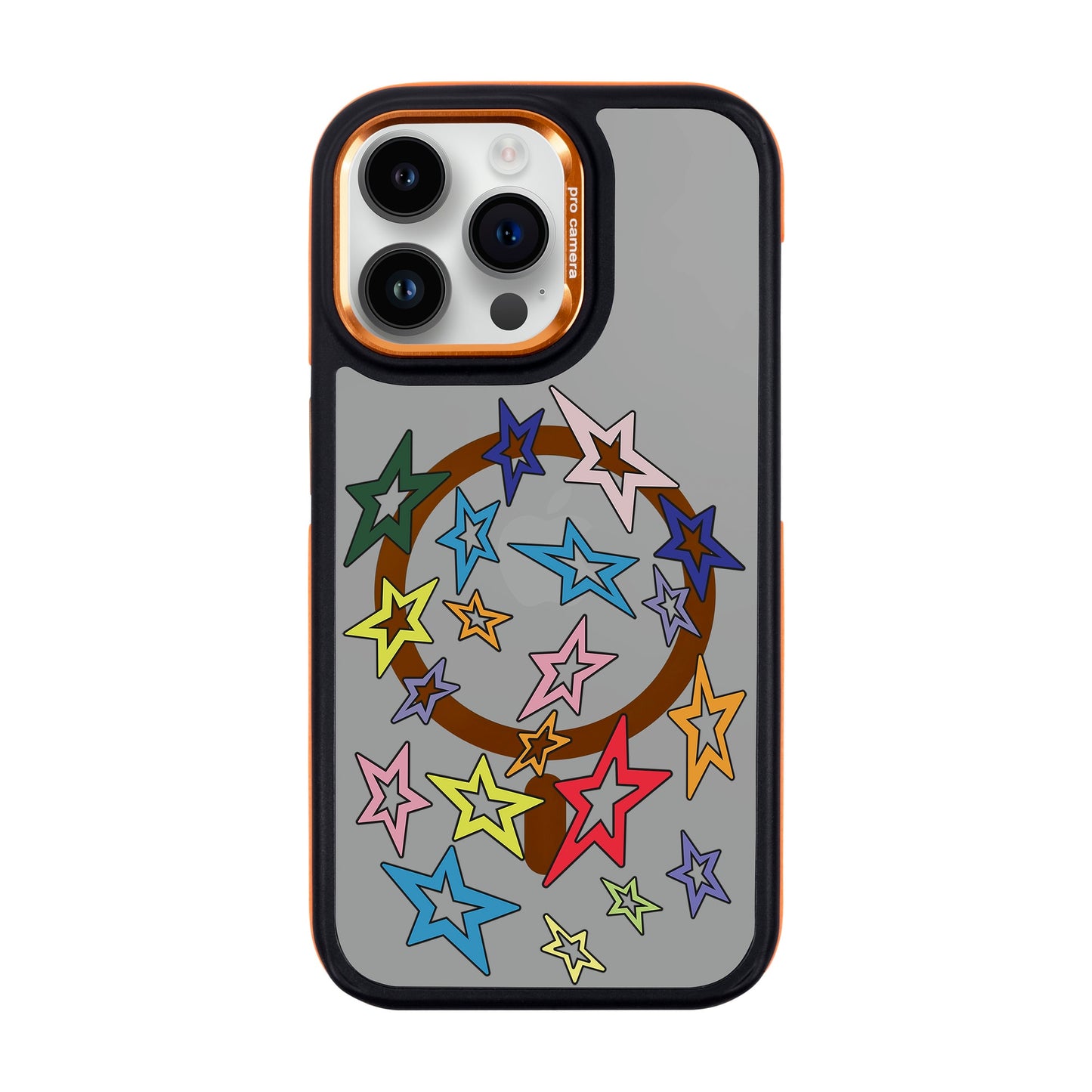 STAR-iPhone 14 Pro Max Dark Kılıf MagSafe Özellikli