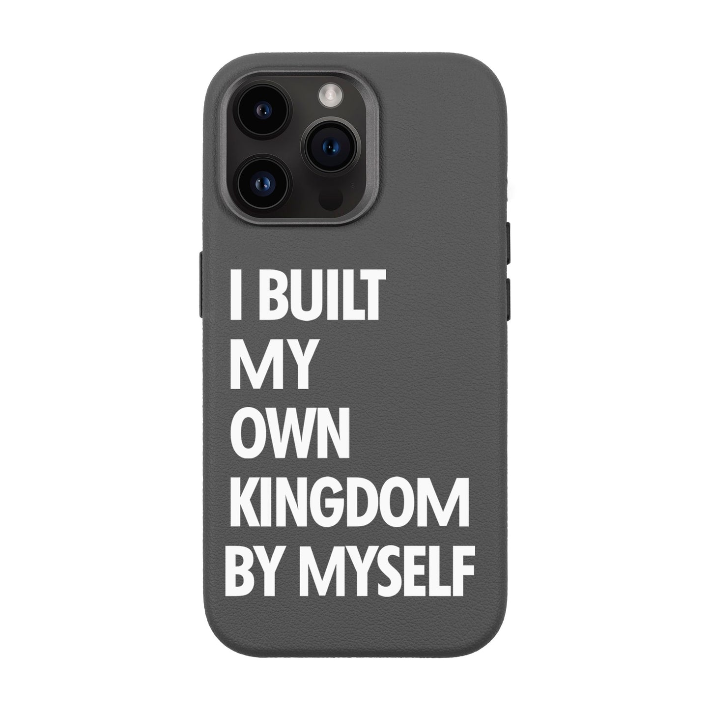 KINGDOM-iPhone 14 Pro Max Leather Premium Kılıf MagSafe Özellikli