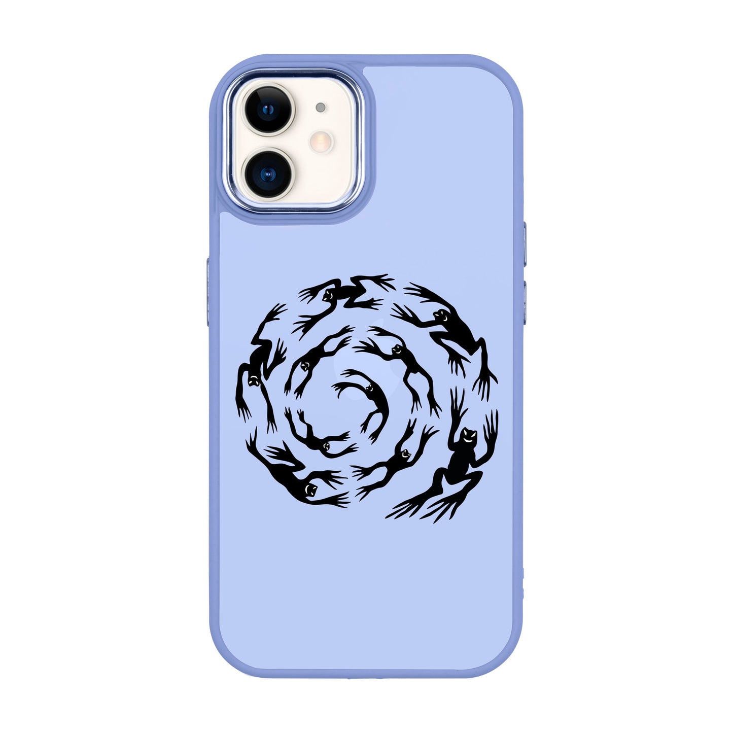 SWIRLING FROGS-iPhone 11 Proof Kılıf