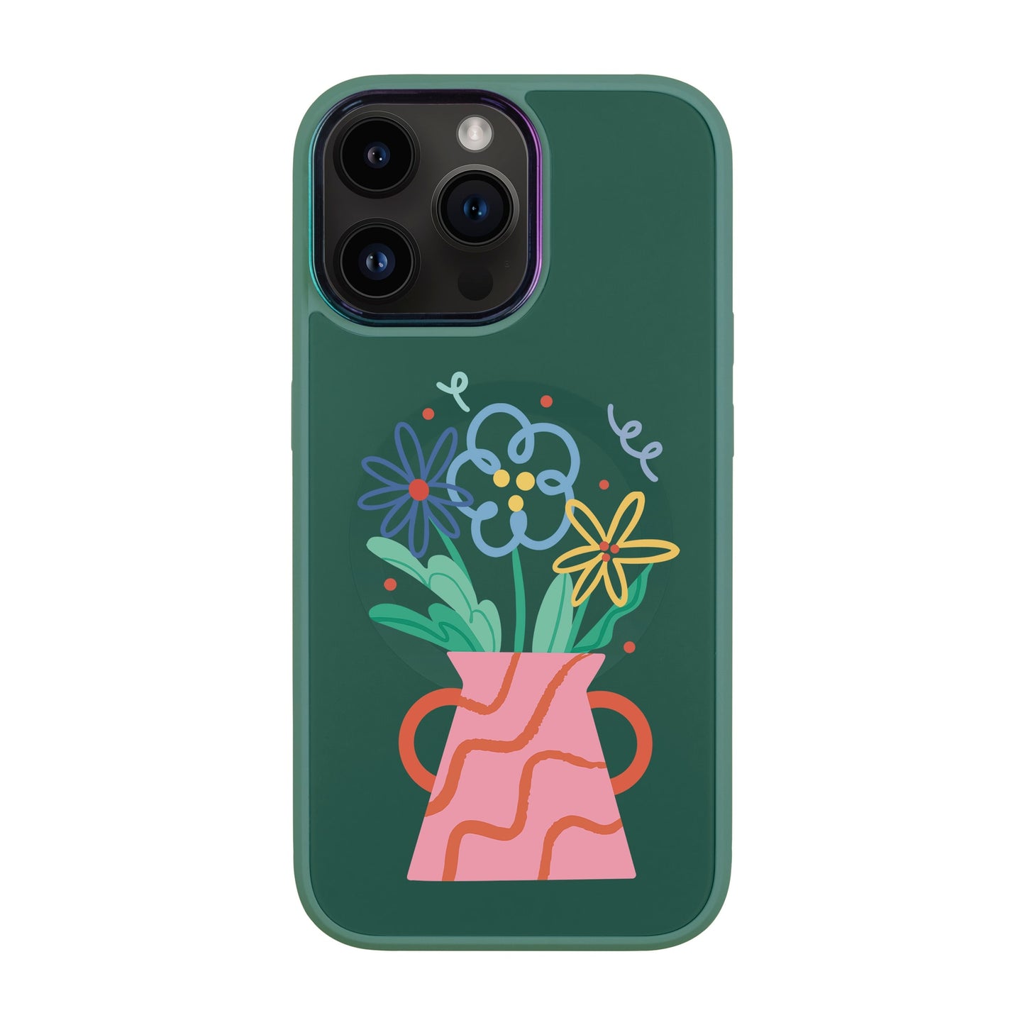 PINK VASE-iPhone 14 Pro Max Vigor Kılıf MagSafe Özellikli