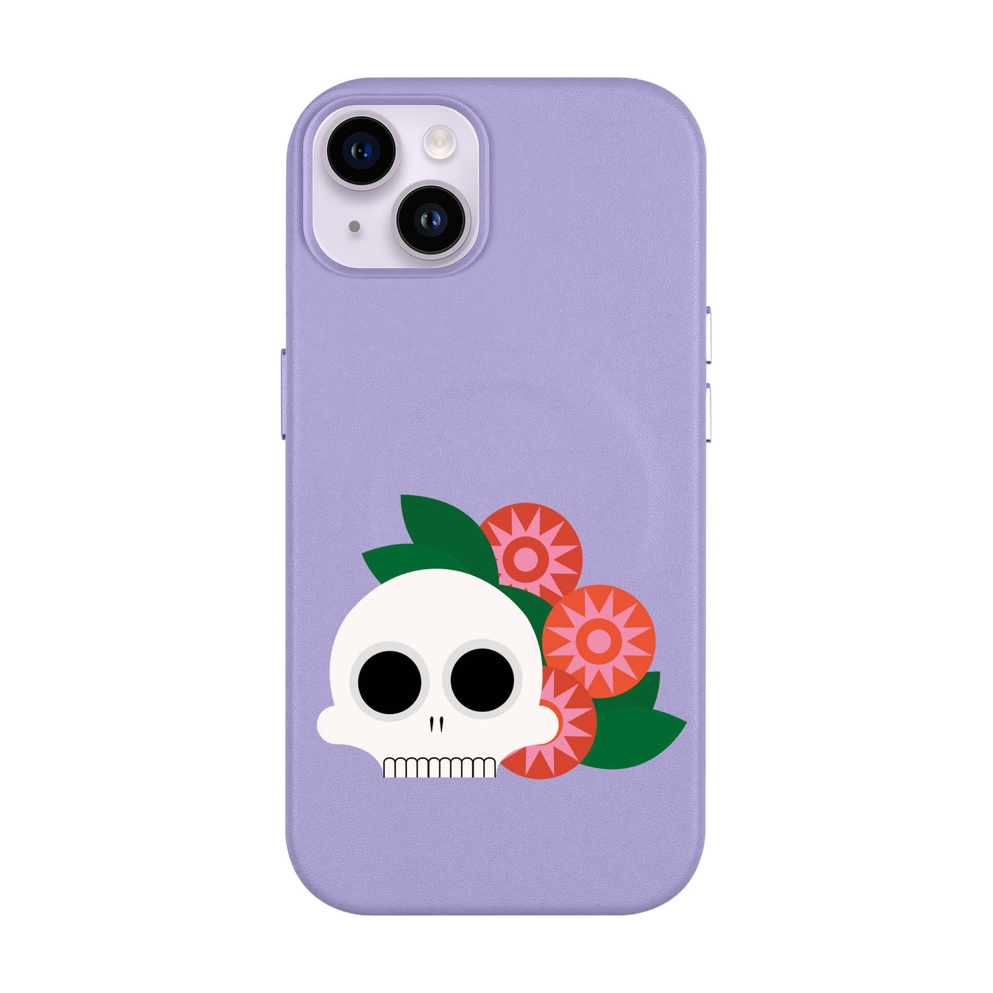 MEMENTO BLOOM-iPhone 14 Plus Leather Kılıf MagSafe Özellikli