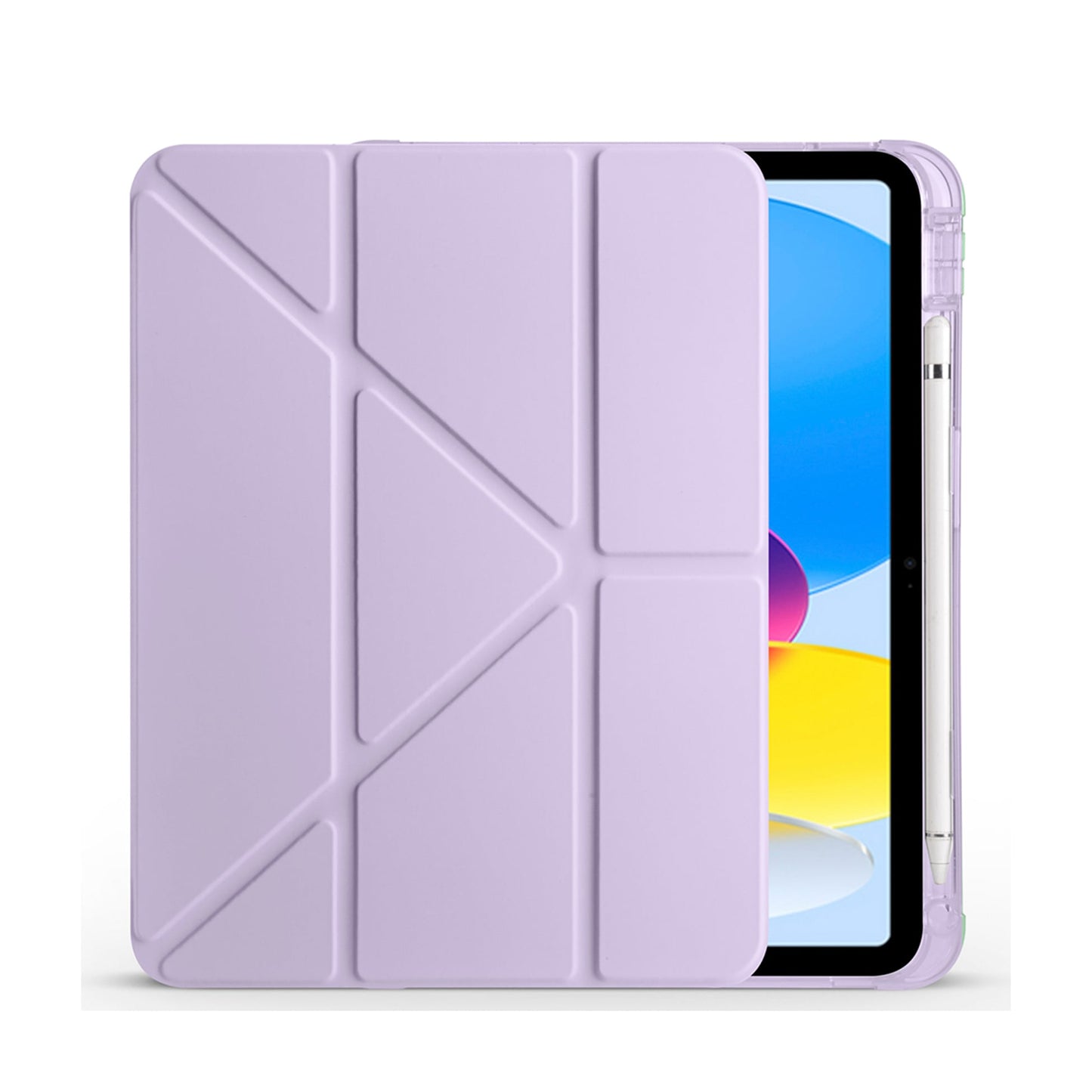 Apple iPad 11.Nesil 2025-Trigon Folding Kalemlikli Standlı Kılıf