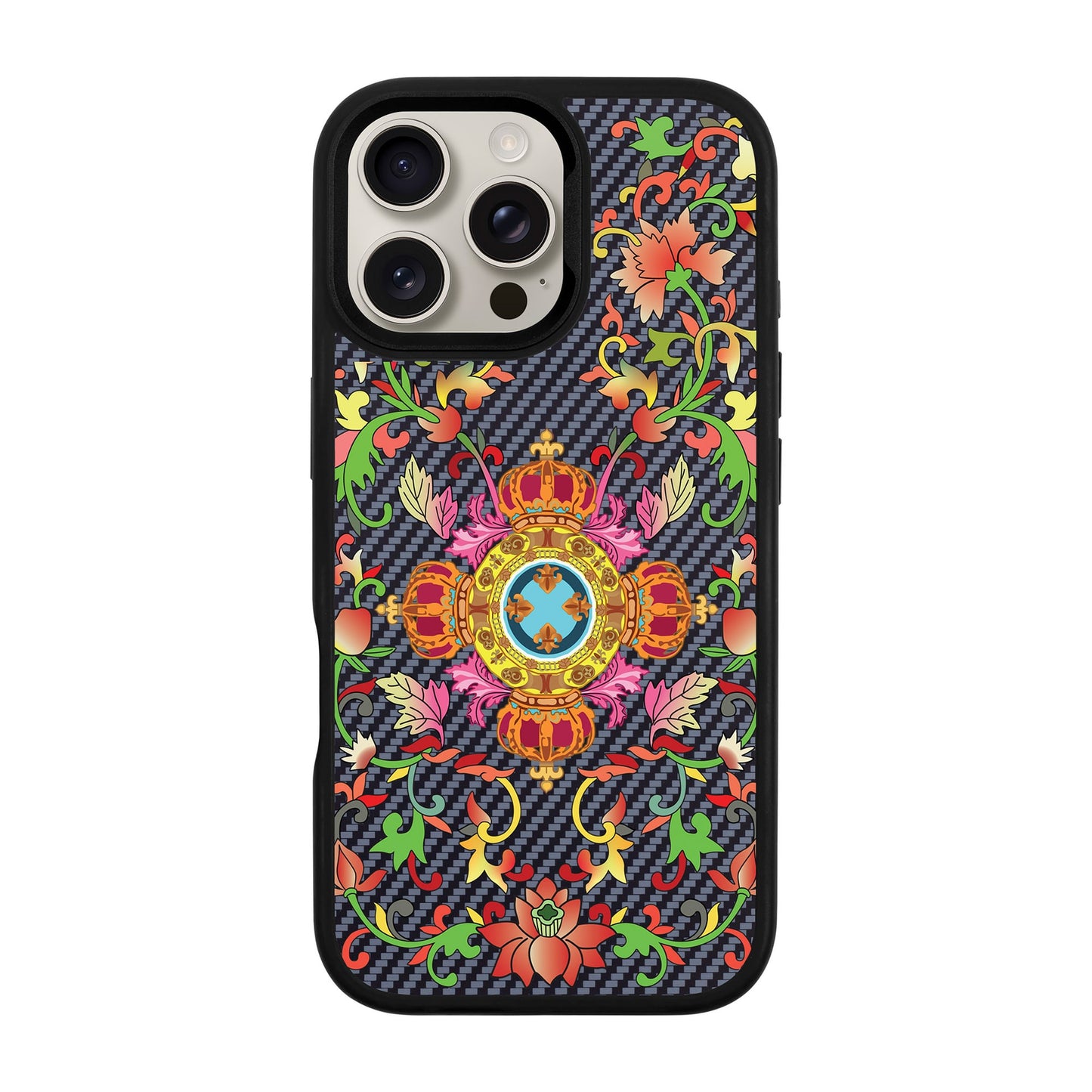 SPIRAL-iPhone 16 Pro Max Plaid Kılıf MagSafe Özellikli