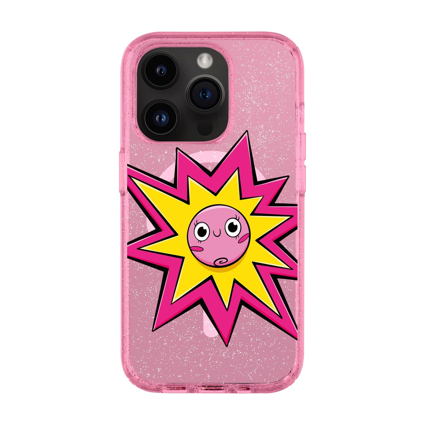 POP PRINCESSES-iPhone 14 Pro Shiny Kılıf MagSafe Özellikli