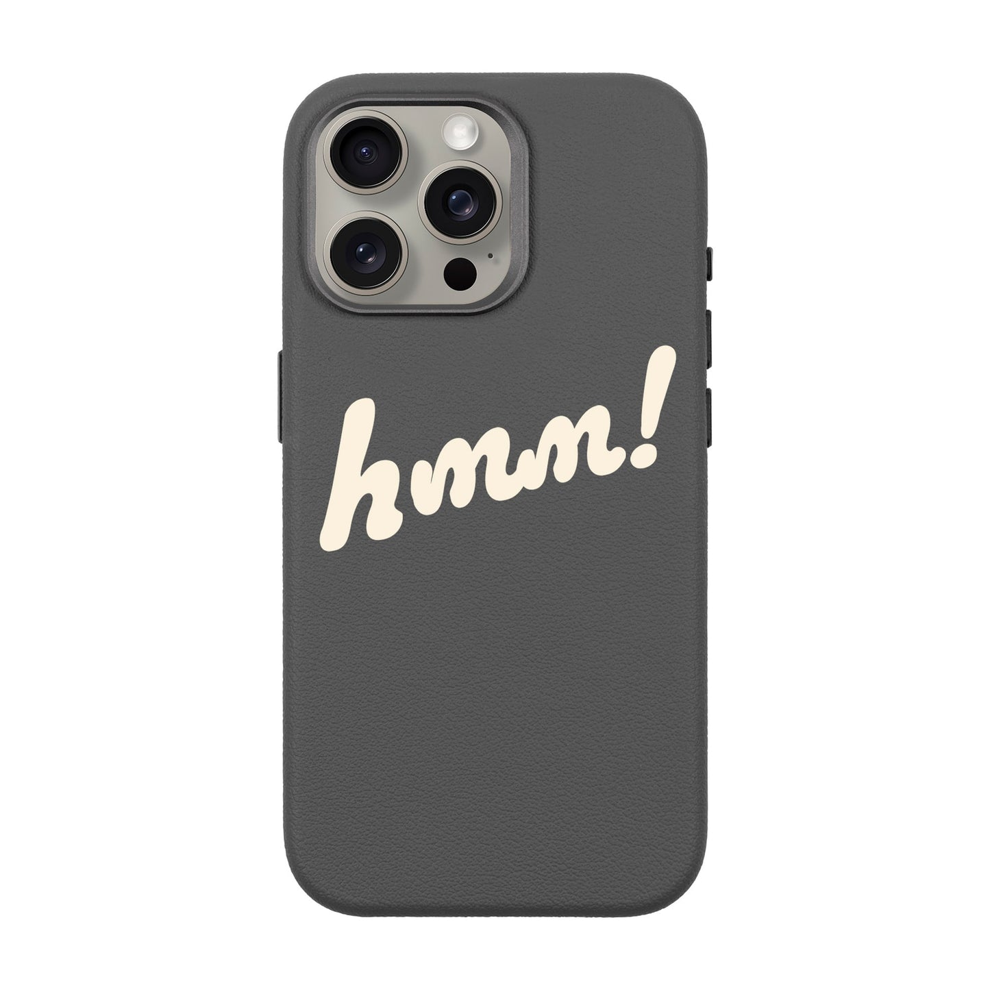 HMM-iPhone 15 Pro Max Leather Premium Kılıf MagSafe Özellikli