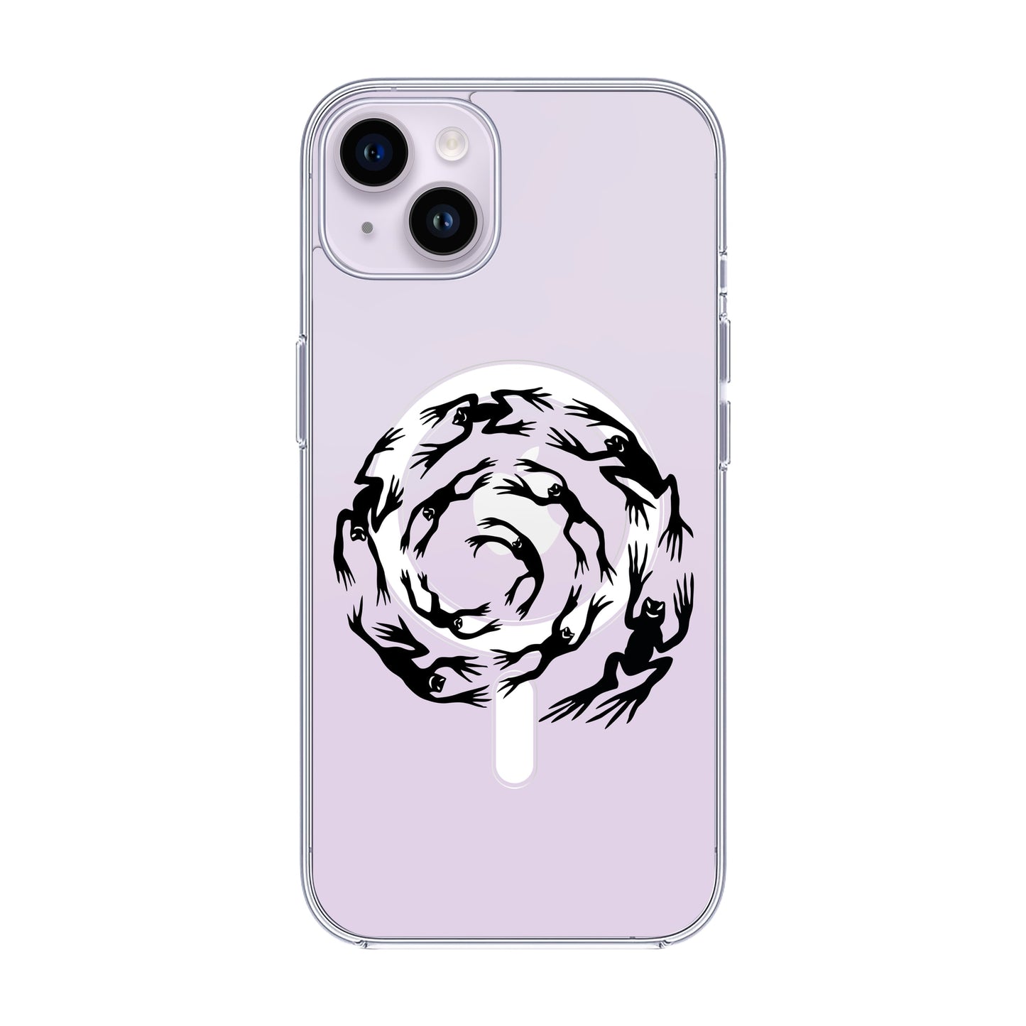 SWIRLING FROG-iPhone 11 Pro Max Solid Kılıf MagSafe Özellikli
