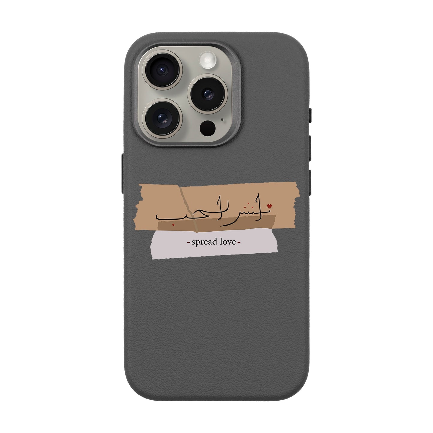 SPREAD LOVE-iPhone 15 Pro Leather Premium Kılıf MagSafe Özellikli