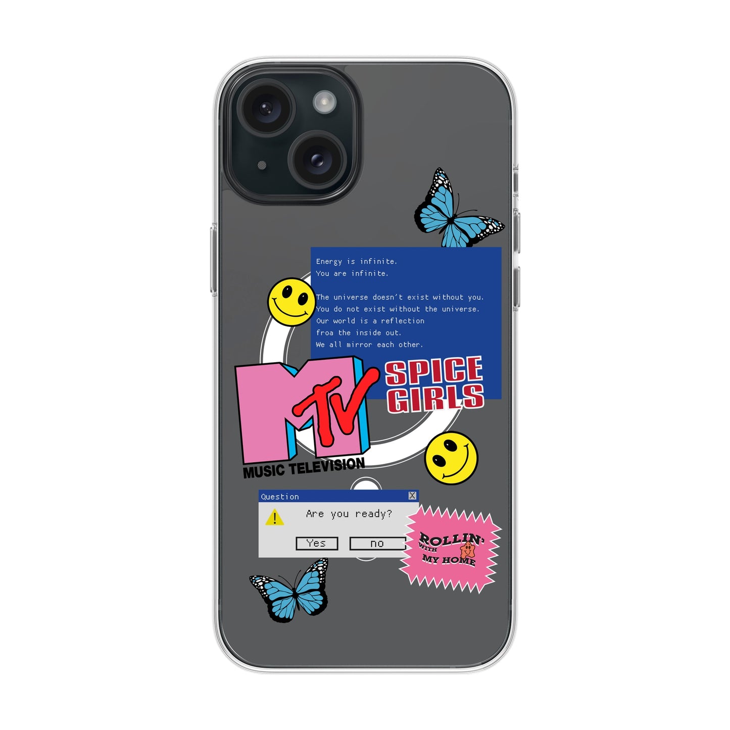 ARE YOU READY-iPhone 15 Plus Solid Kılıf MagSafe Özellikli