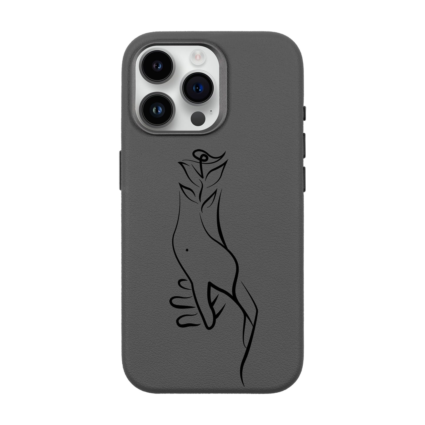 TOUCH-iPhone 14 Pro Max Leather Premium Kılıf MagSafe Özellikli