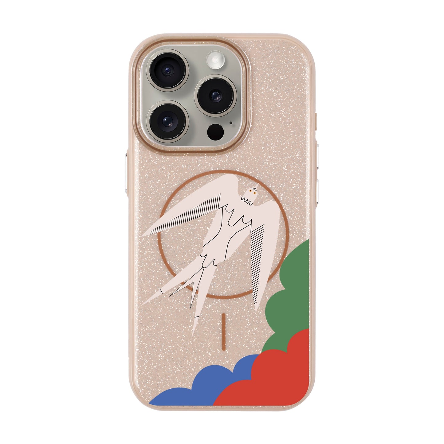 L’OISEAU LIBRE-iPhone 15 Pro Radiant Kılıf MagSafe Özellikli