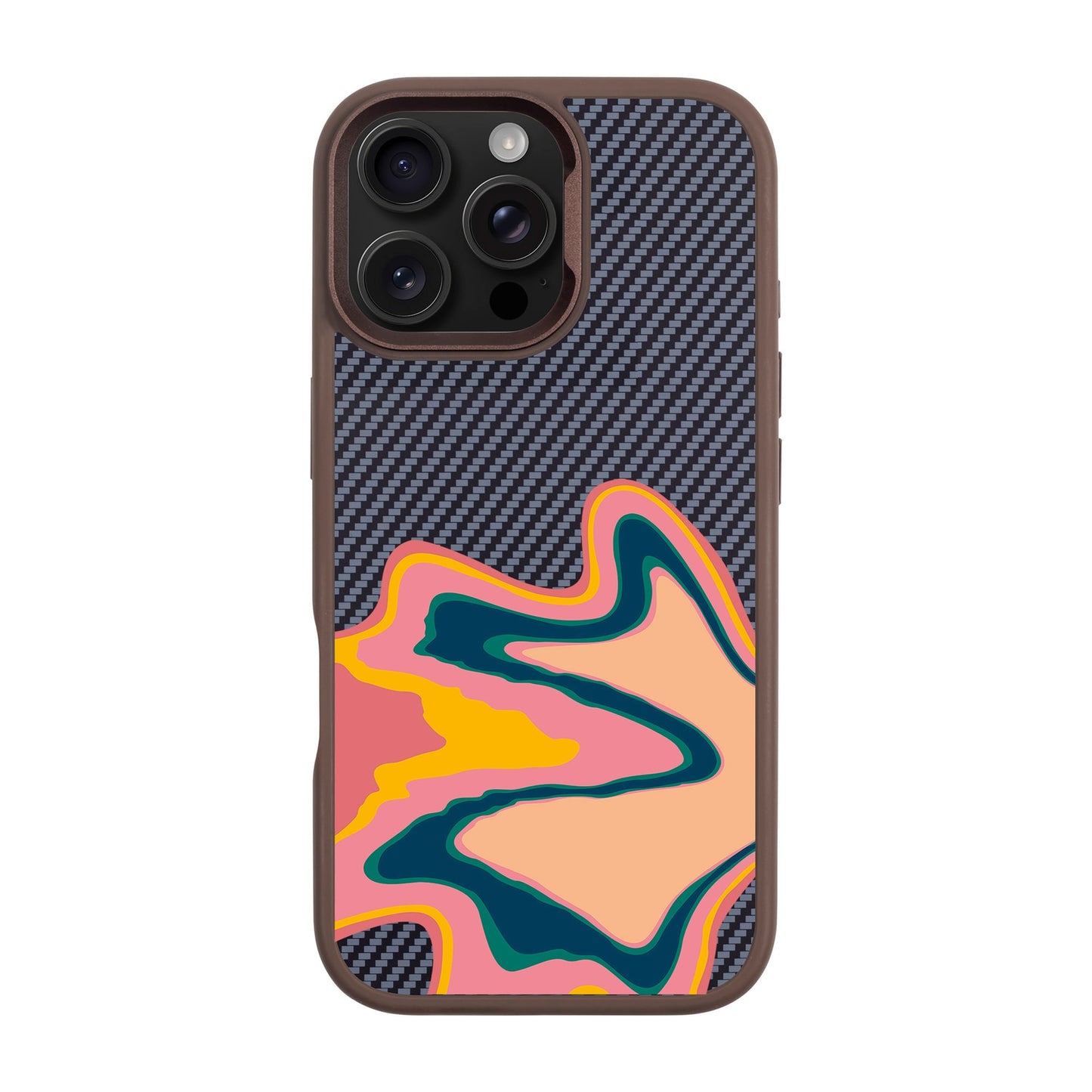 US IN ESSENCE-iPhone 16 Pro Max Plaid Kılıf MagSafe Özellikli