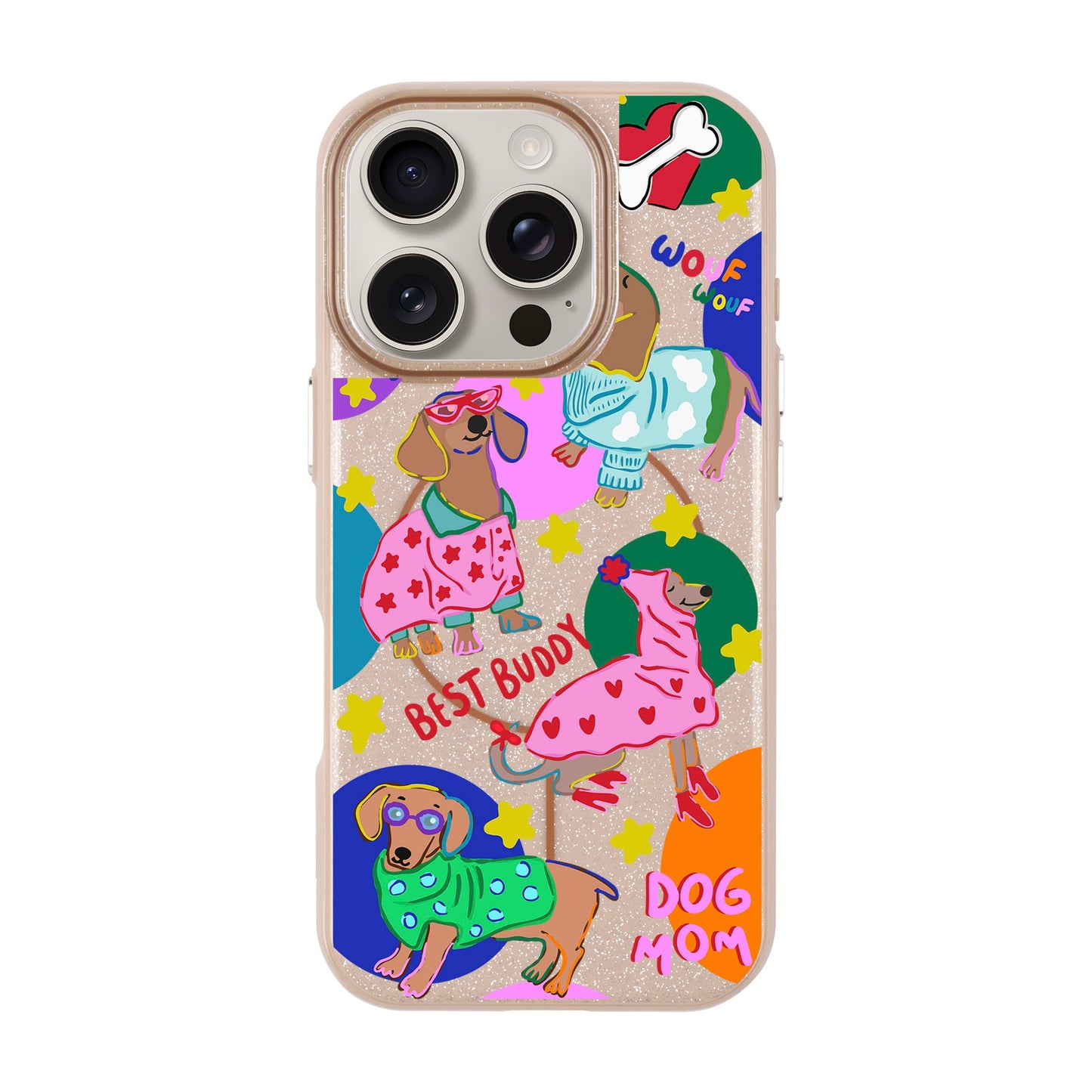 DOG MOM-iPhone 16 Pro Radiant Kılıf MagSafe Özellikli