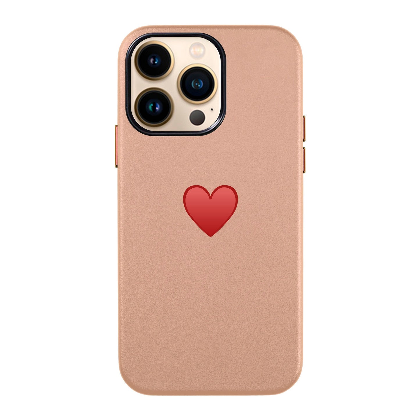 SPREAD HEART-iPhone 13 Pro Max Leather Kılıf