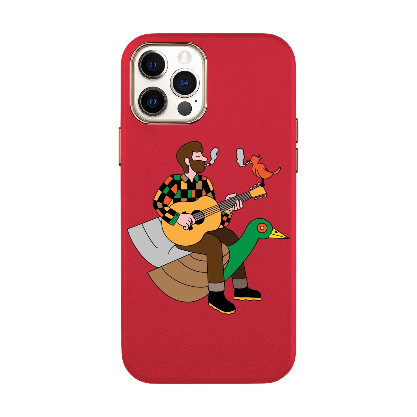 BIRDS OF A FEATHER-iPhone X / Xs Leather Kılıf