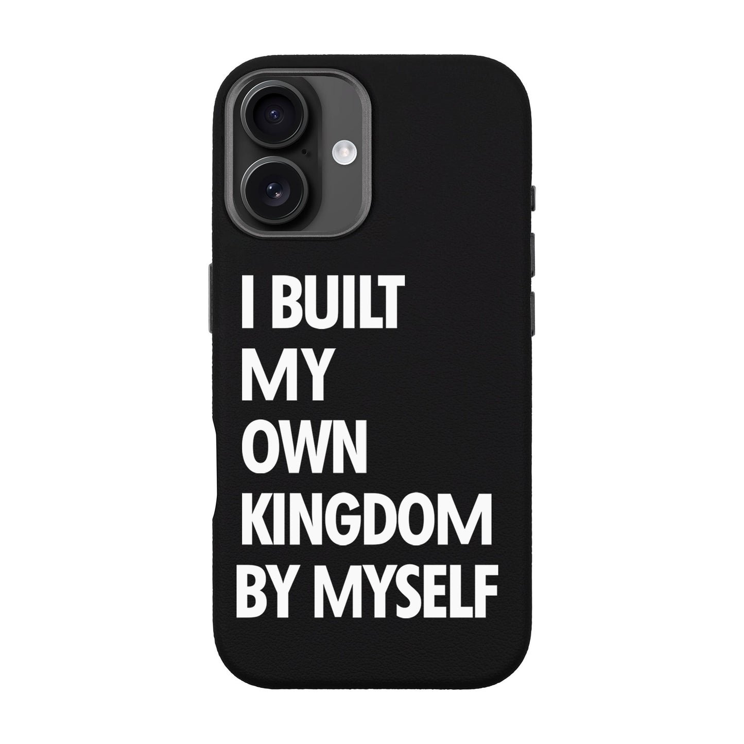 KINGDOM-iPhone 16 Plus Leather Premium Kılıf MagSafe Özellikli