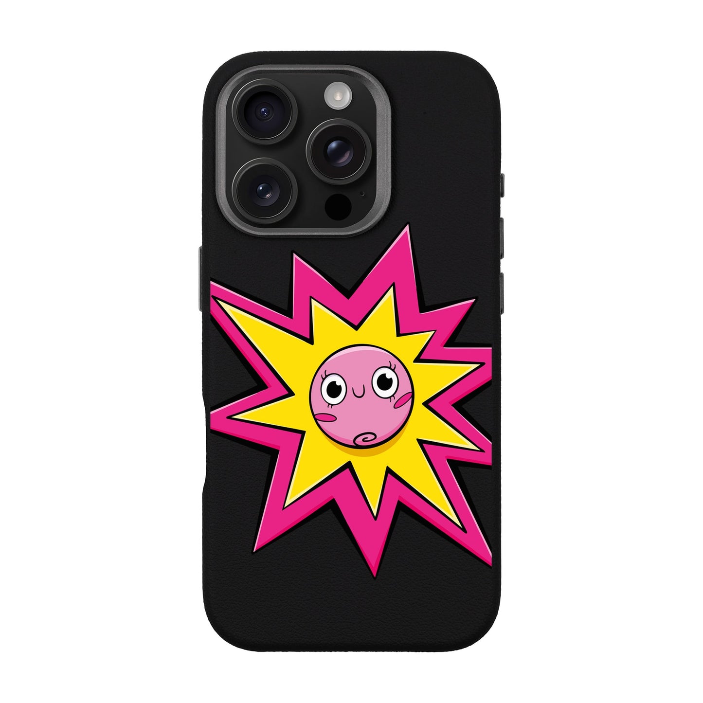 POP PRINCESSES-iPhone 16 Pro Leather Premium Kılıf MagSafe Özellikli