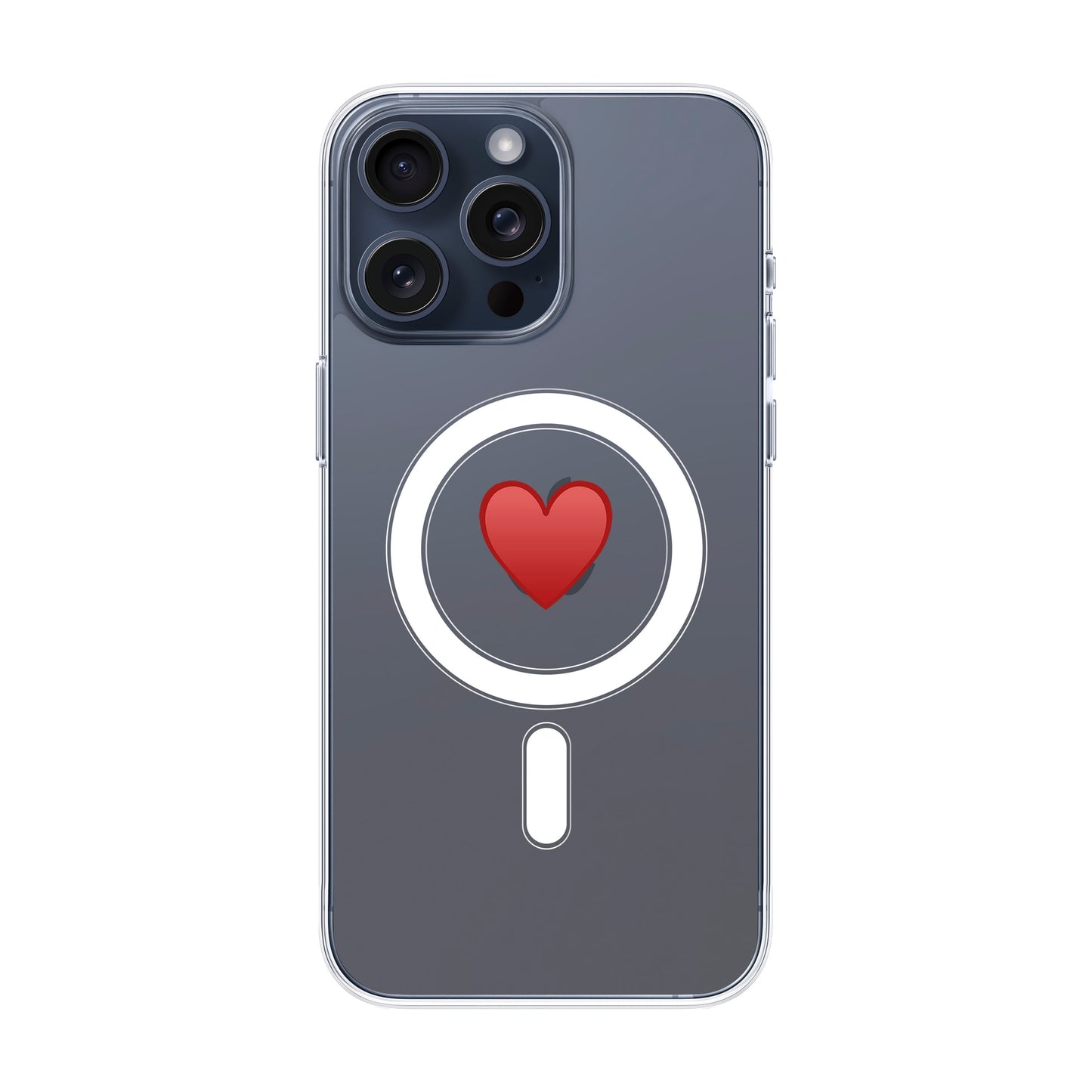 SPREAD HEART-iPhone 15 Pro Max Solid Kılıf MagSafe Özellikli