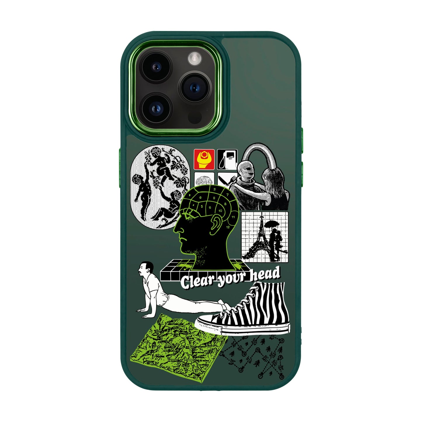 CLEAR YOUR HEAD-iPhone 14 Pro Max Proof Kılıf