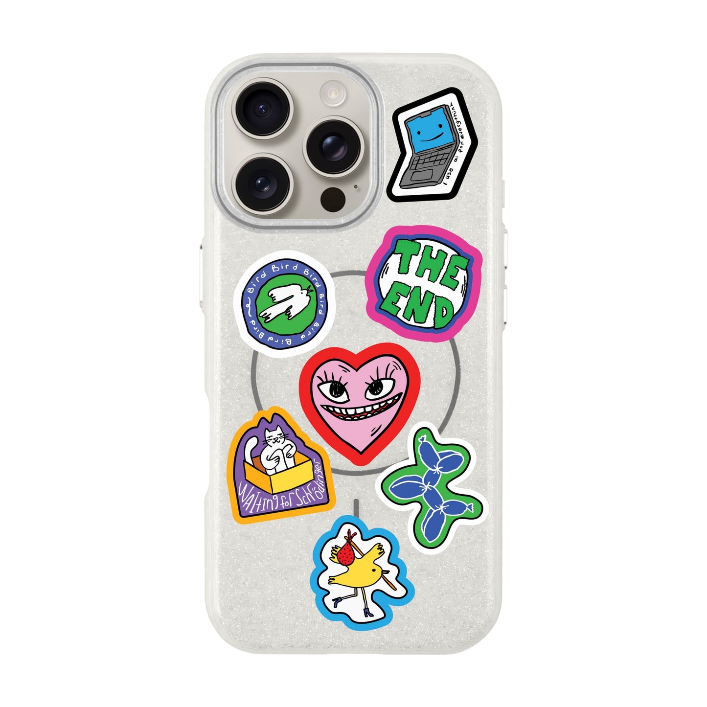 TŌTEN STICKERZ-iPhone 16 Pro Max Radiant Kılıf MagSafe Özellikli