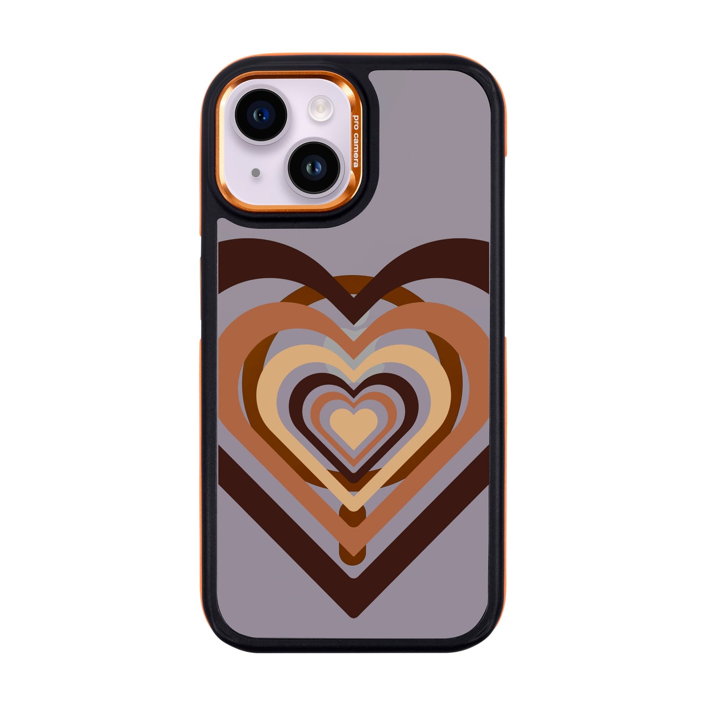 HEART-iPhone 14 Dark Kılıf MagSafe Özellikli
