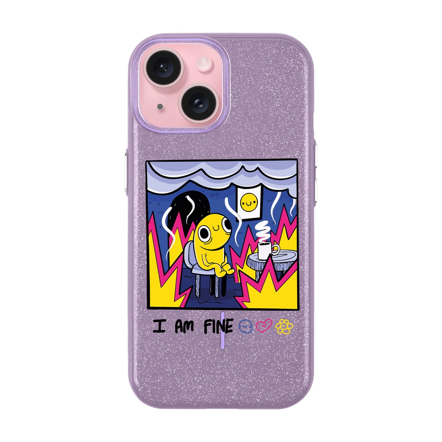 I AM FINE-iPhone 14 Radiant Kılıf MagSafe Özellikli