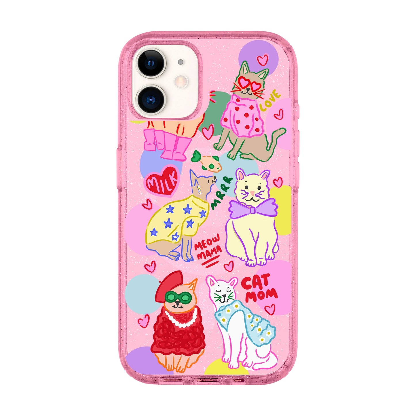 CAT MOM-iPhone 11 Shiny Kılıf MagSafe Özellikli