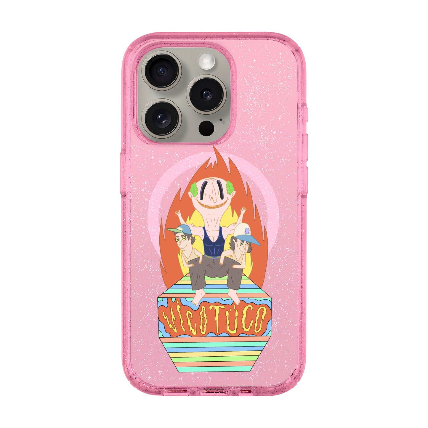 VİCOTÜCO ADAM-iPhone 15 Pro Shiny Kılıf MagSafe Özellikli