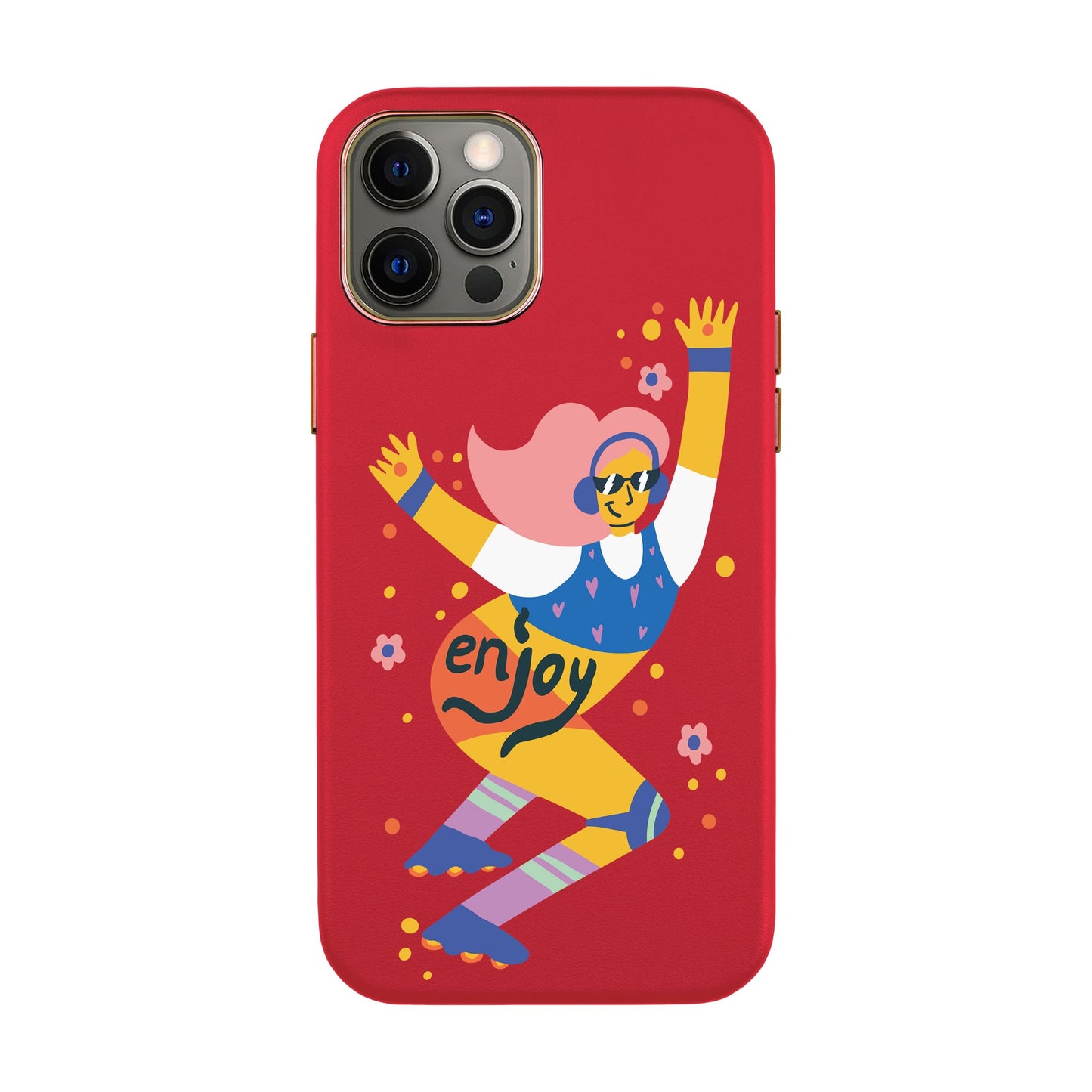 ENJOY-iPhone X / Xs Leather Kılıf