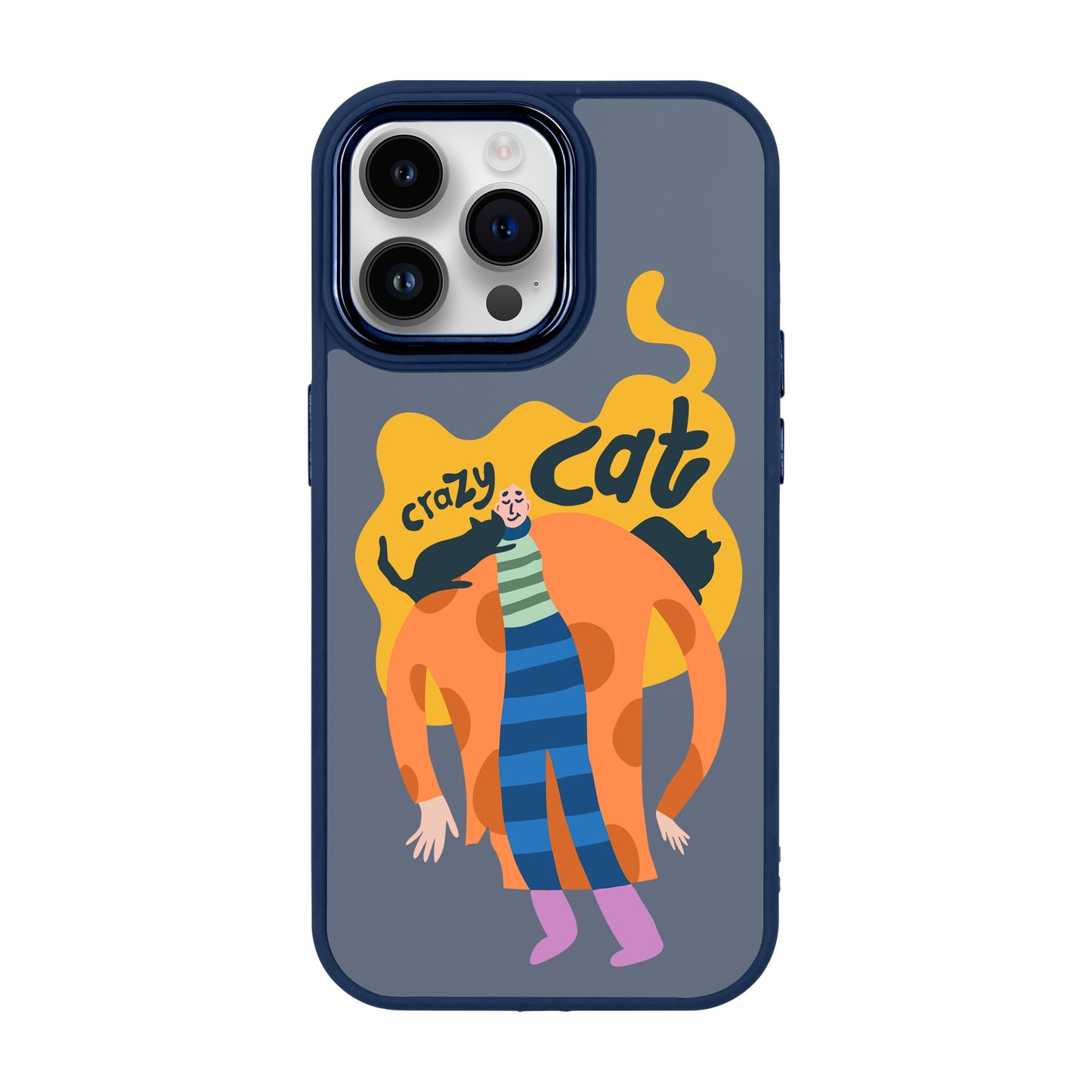 CRAZY CAT-iPhone 14 Pro Max Proof Kılıf