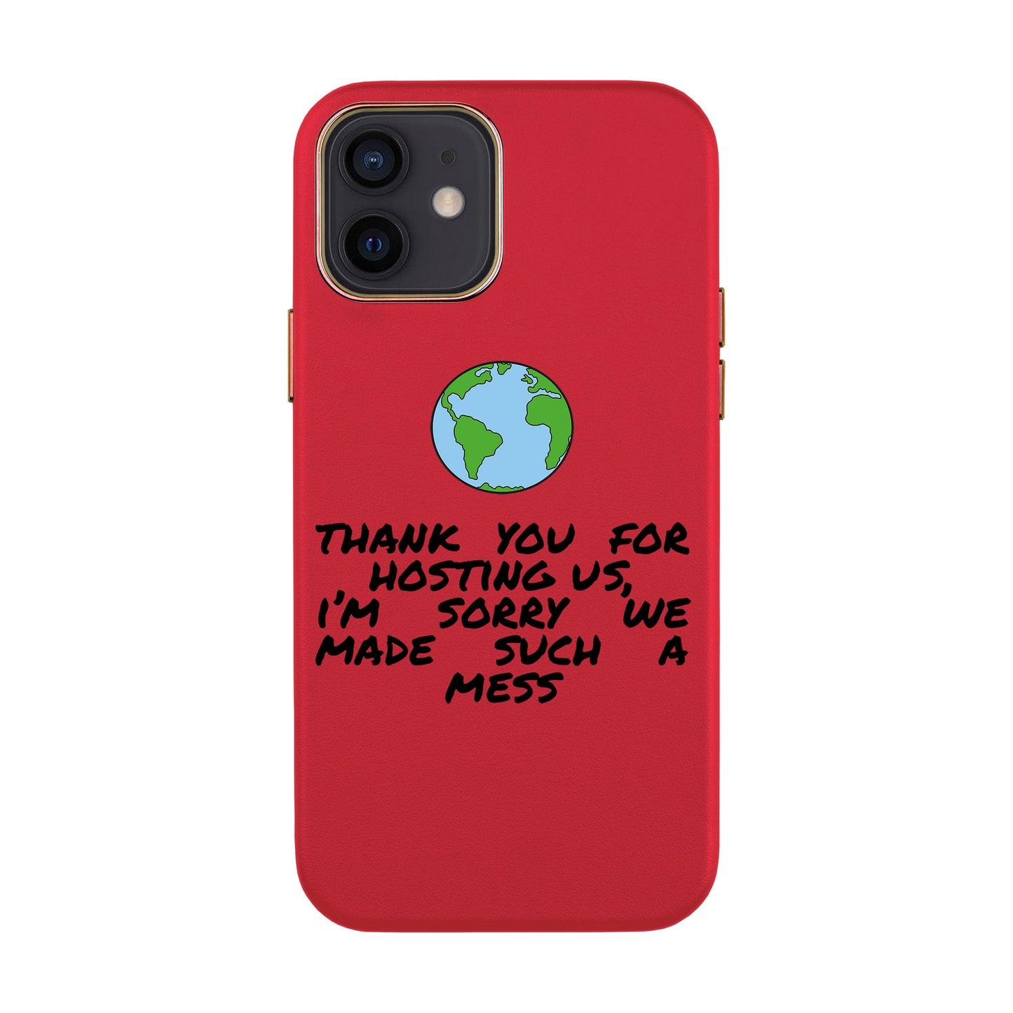 MESS-iPhone 12 Mini Leather Kılıf