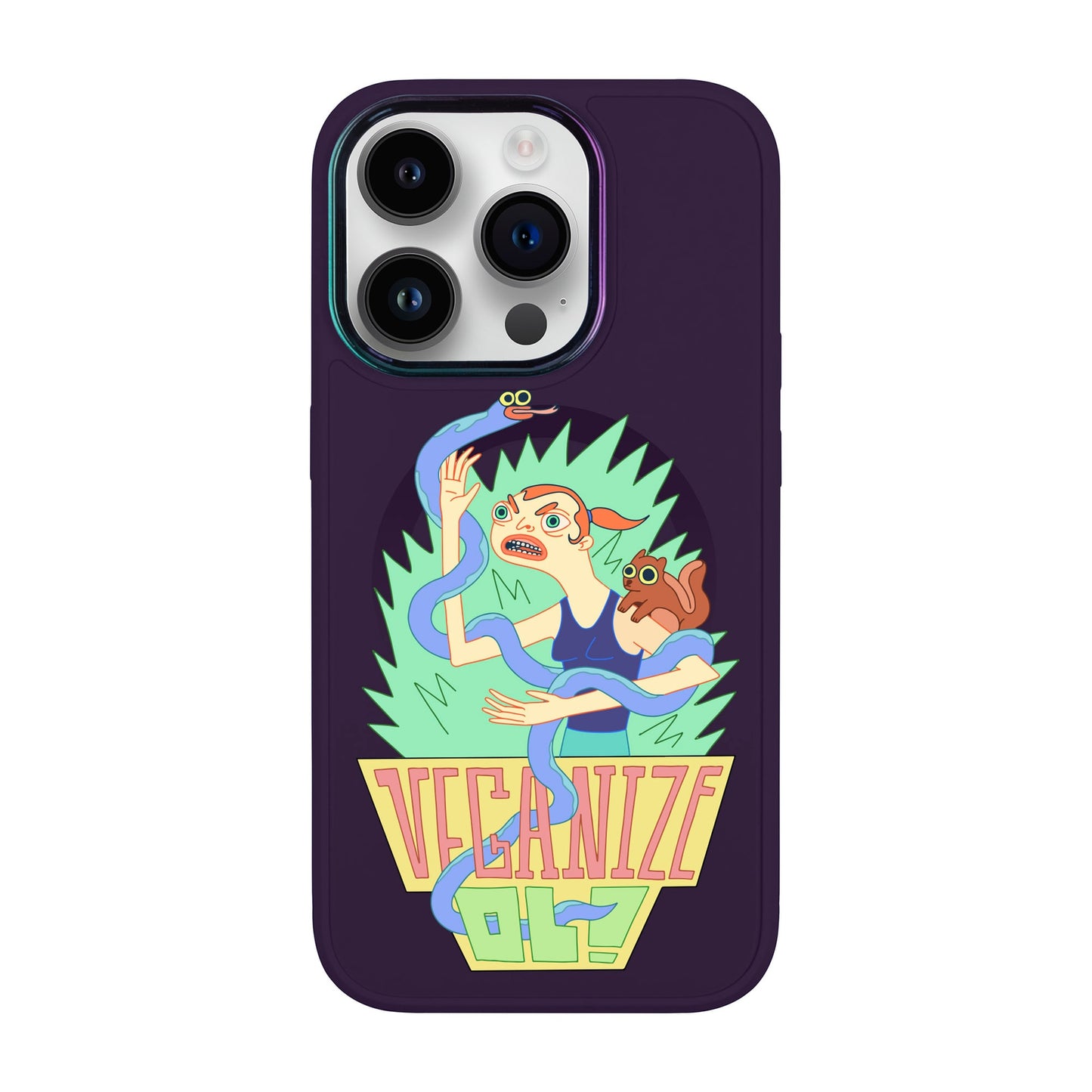 VEGANİZE-iPhone 13 Pro Vigor Kılıf MagSafe Özellikli