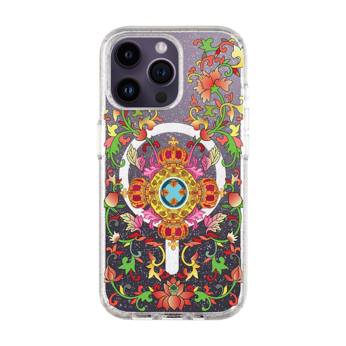SPIRAL-iPhone 14 Pro Max Shiny Kılıf MagSafe Özellikli